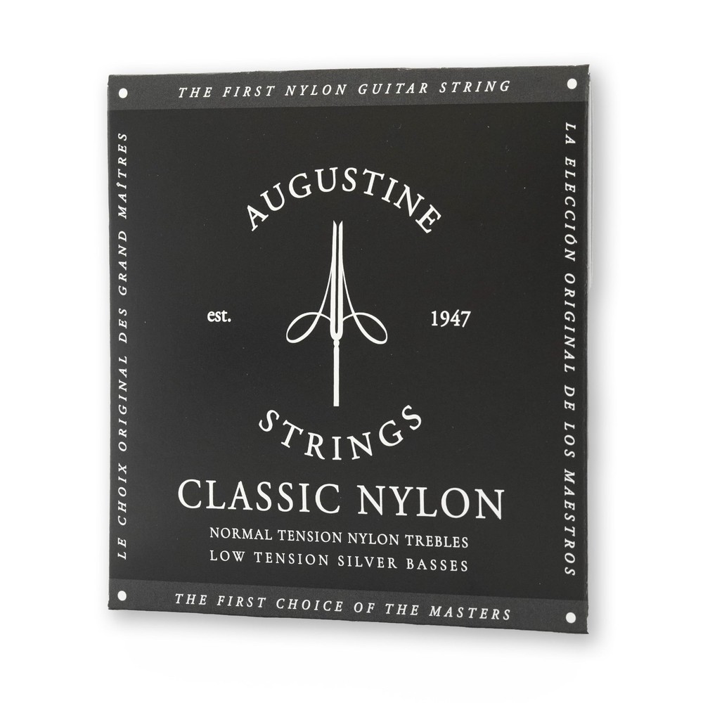 Augustine Strings Classic Black - Low Tension Classical Guitar Strings - The ...