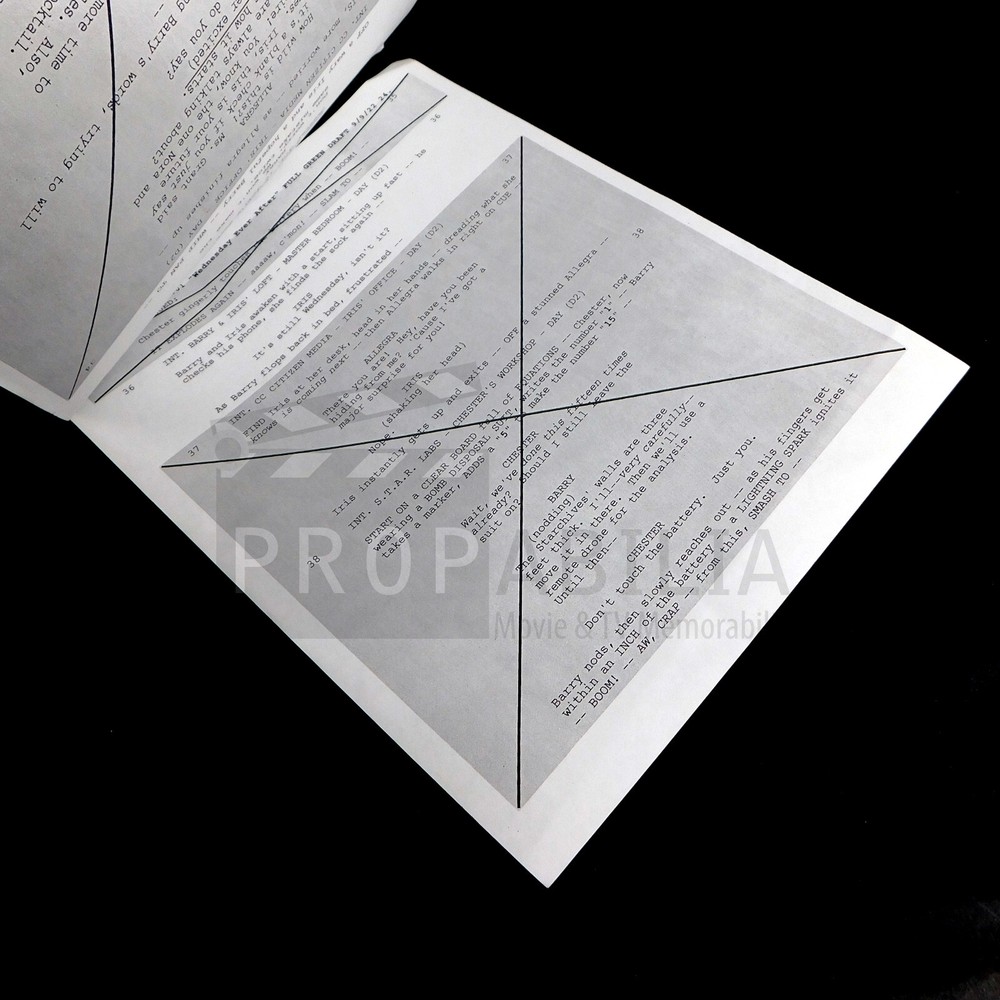 THE FLASH Call Sheet and Script Sides S09E01 Original Prop (11501-8148)