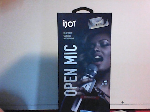 iJoy Open Mic Bluetooth Karaoke Microphone NEW SHIP FAST!