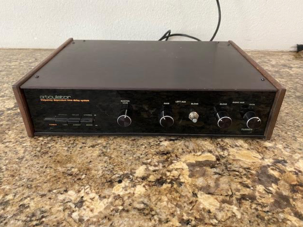 Turner Articulator - Frequency dependent time delay system *rare