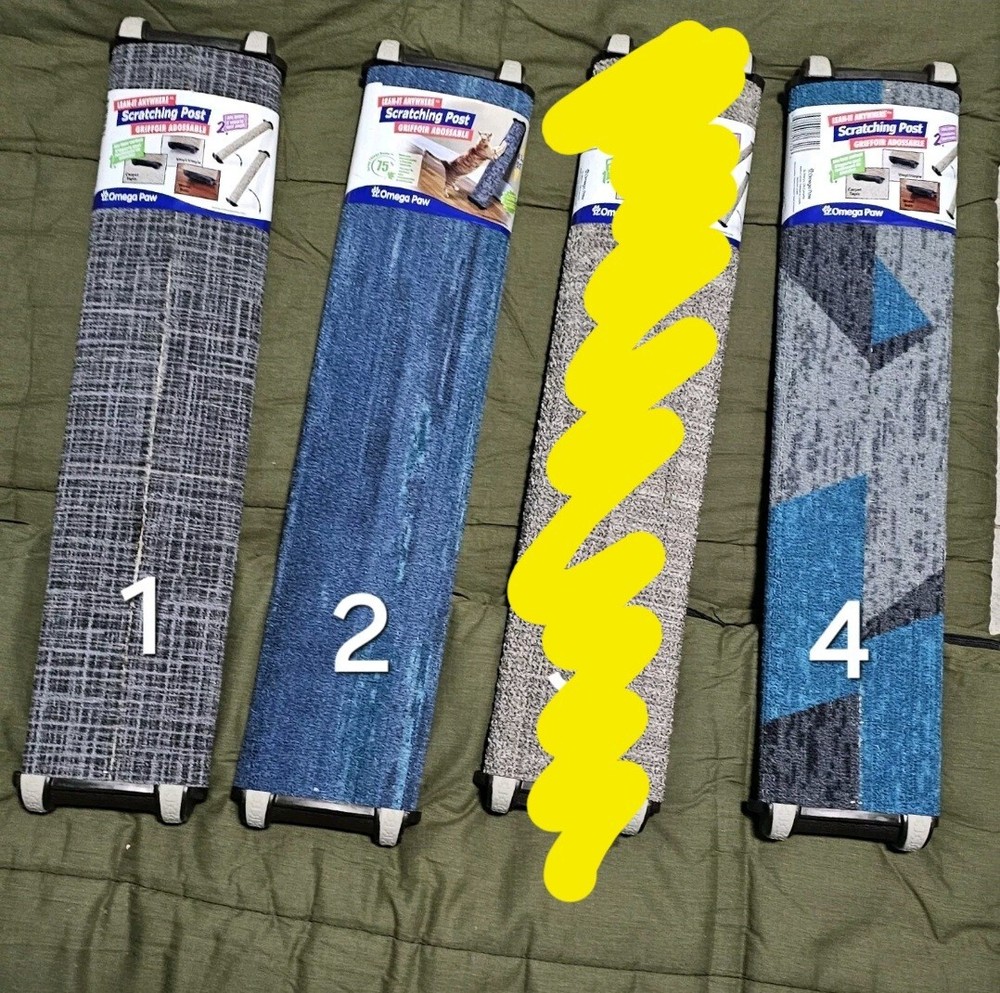 Omega Paw Lean It Anywhere Scratching Post 25"