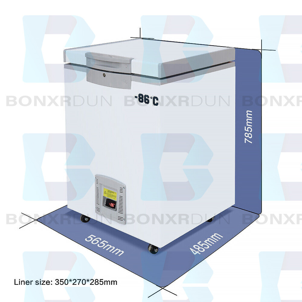 -86℃ Ultra Low Temperature Freezer Laboratory Deep for Samples Lab 28L 110V
