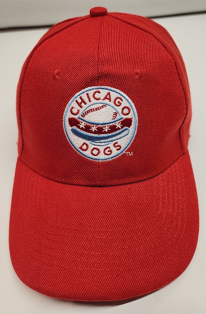 Red Chicago Dogs baseball Team Cap Hat Adult strapback