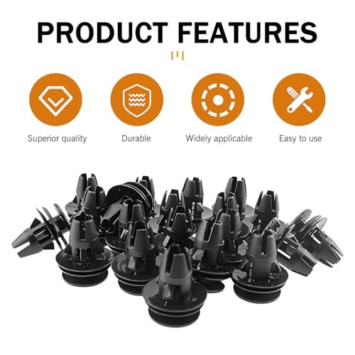 20 PCS Tail Light Retainers Clips, Rear Tail Lamp Retainers Replacement