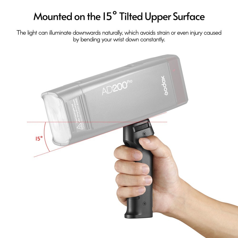 Godox FG-100 Flash Handle Grip For AD100pro AD200 AD200pro Camera LED Light