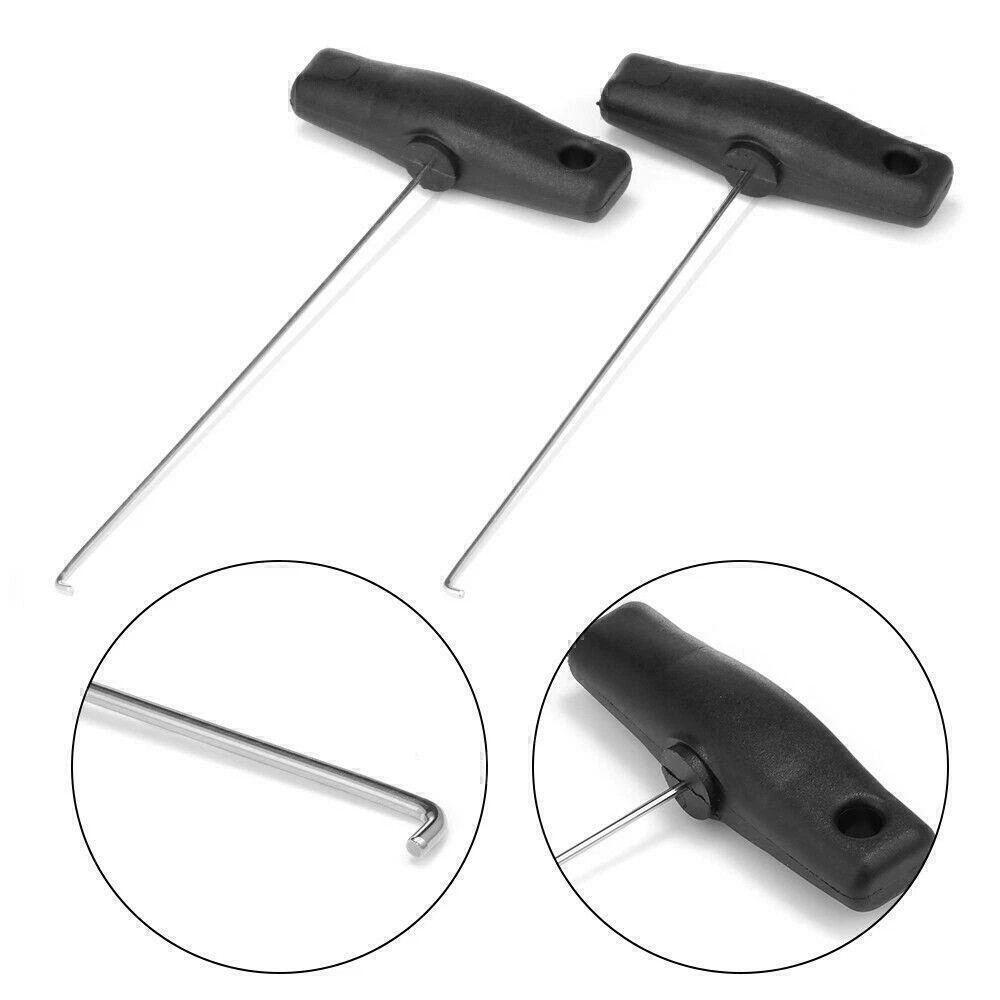 2x pull-out hook w140589023300 for Mercedes-Benz hook puller set tool