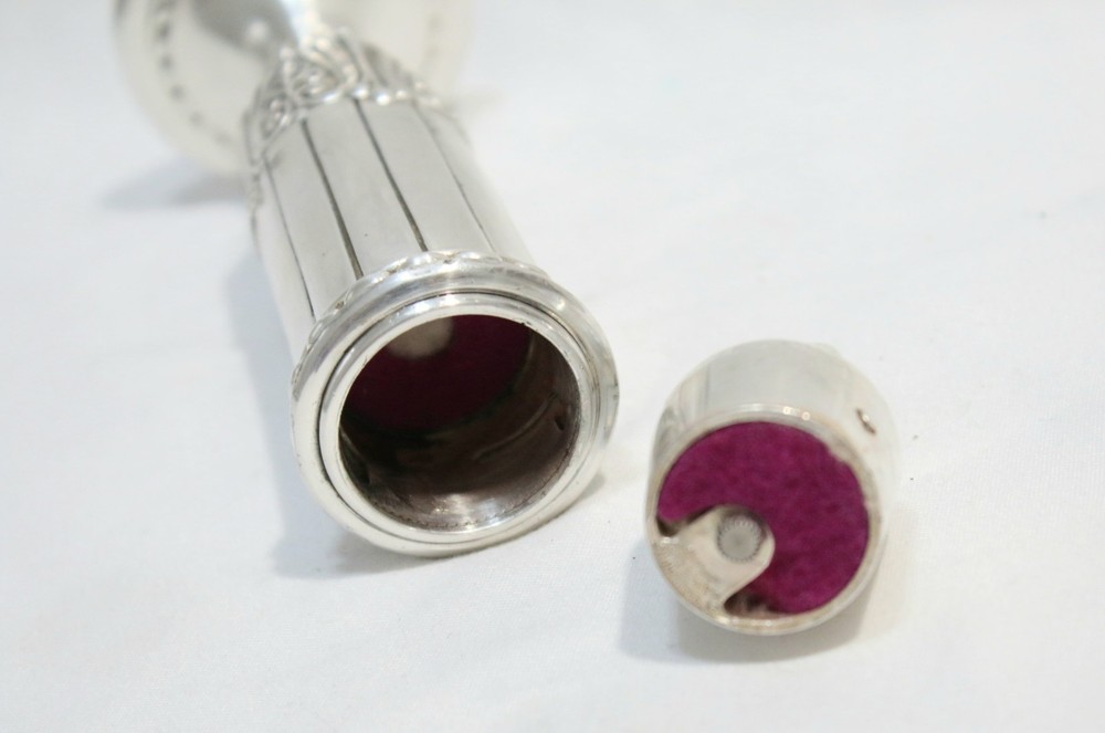 Vintage Silver Plate Ronson "JUNO " Table Lighter Working Condition