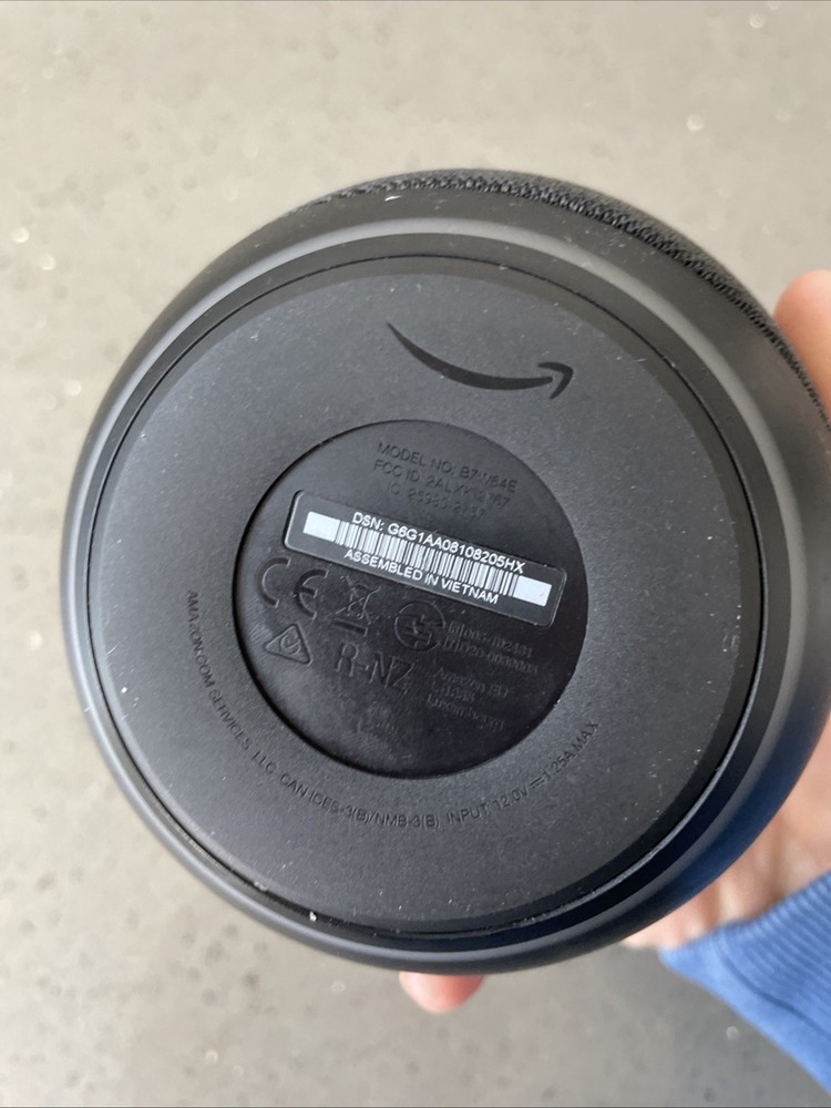 Amazon Echo Dot B7W64E Smart Speaker Bluetooth 4th Gen UnTested *Has Cosmetic