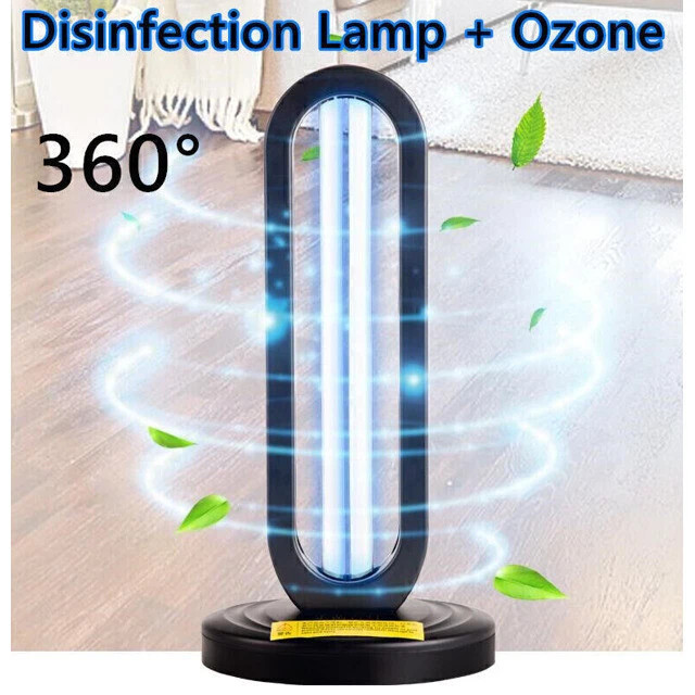 Ozone Disinfection Ultraviolet Sterilization Germicidal Light Household