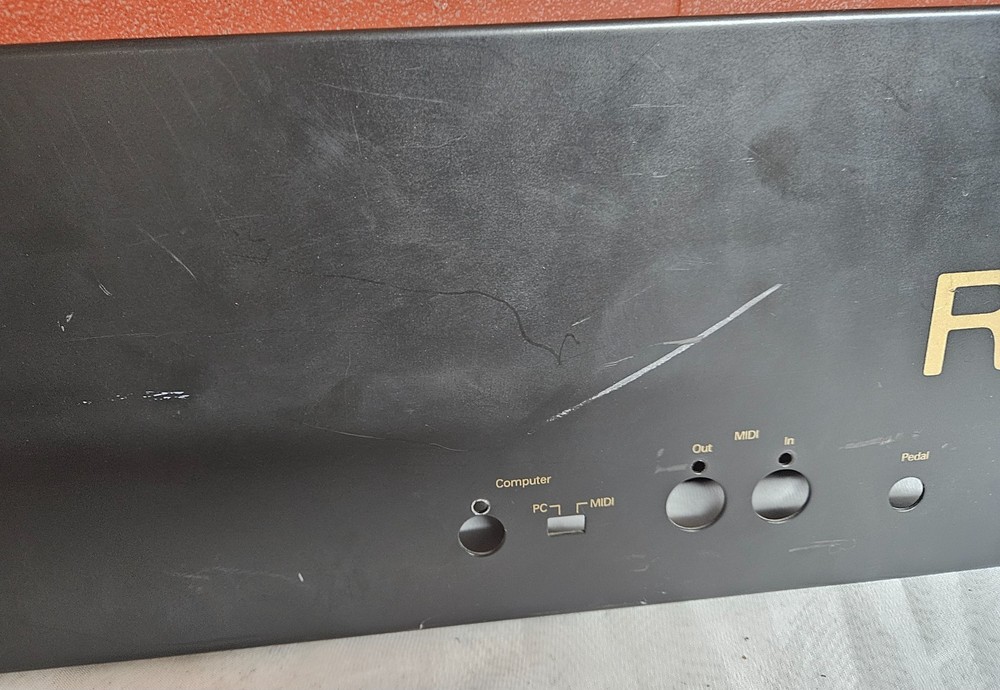 ROLAND KR-75 Keyboard Metal BACK PANEL