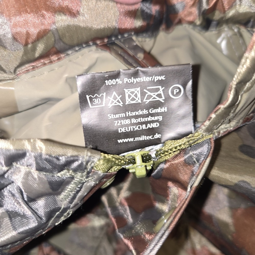 Mil-Tec Waterproof Suit Flecktarn, 3X