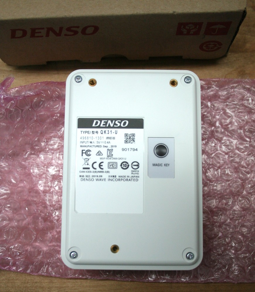 DENSO WAVE Fixed Type 2D Code Scanner QK31-U barcode usb wired reader built-in.