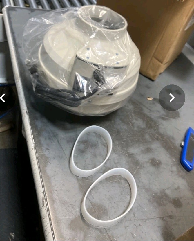 4 inch Radon Fan, 2 speed 260/188CFM Radon Mitigation System Quickly Mitigate