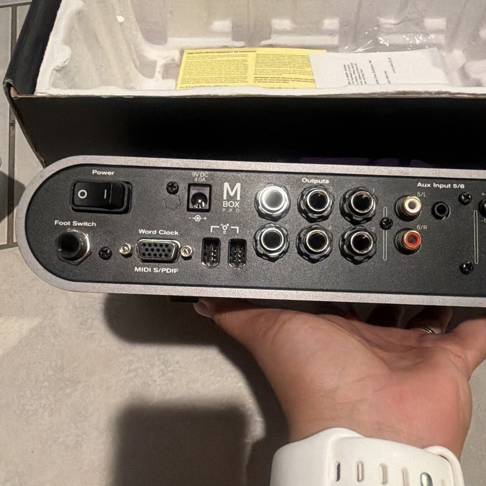 Avid Pro Tools + Mbox Pro 8x8 High-Resolution Audio Interface Studio Bundle