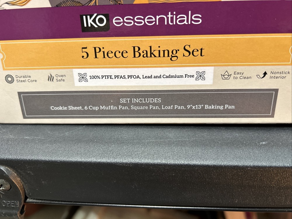 Iko Essentials 5 Piece Baking Set New