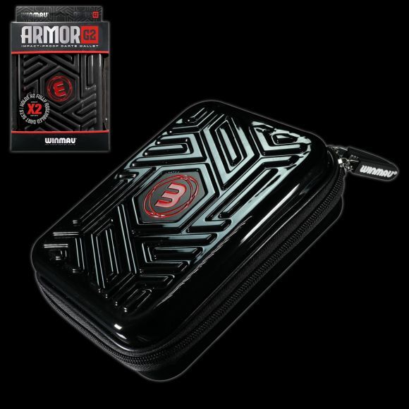 Winmau Armor G2 Black Dart Wallet Case