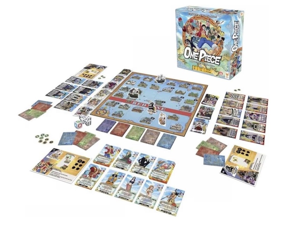 one piece adventure island board game
