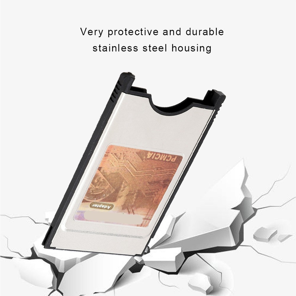 PCMCIA Memory Card Reader PC Card Reader Plug And Play Adapter SD ⭐