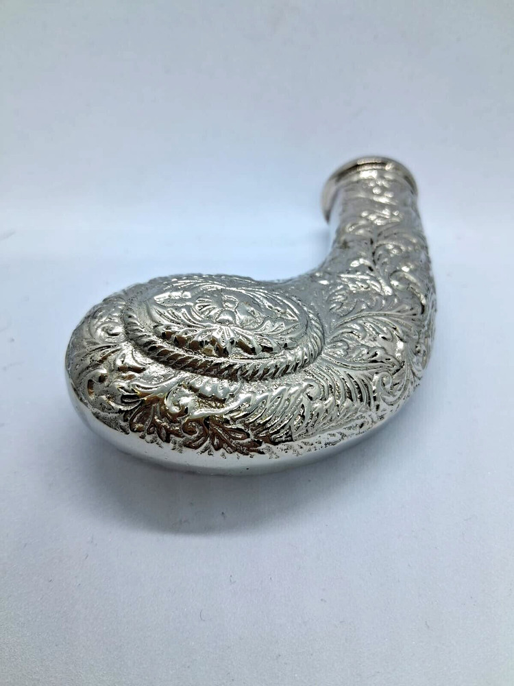 Solid Silver Walking Stick Handle ONLY Victorian Cane HANDLES for Wooden Shaft