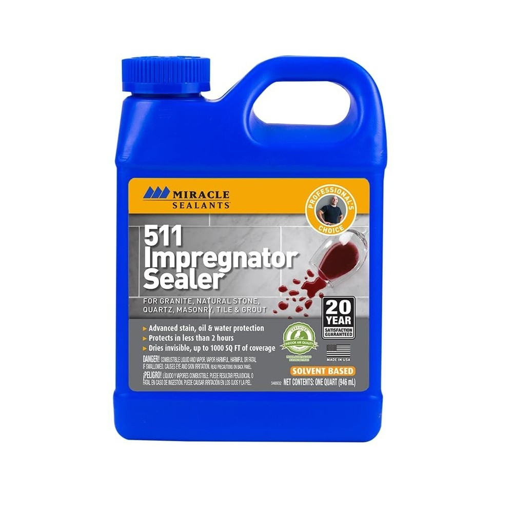SCS Certified 511 Impregnator Sealer for Interior & Exterior Surface Safety
