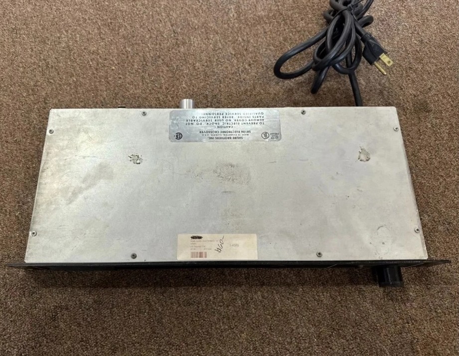 Shure SR106 Vintage Audio Electronic Crossover