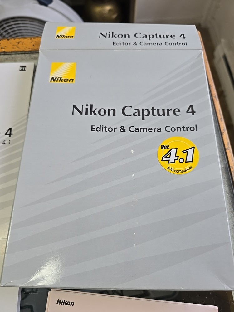 Nikon Capture 4 Software Camera Control Digital SLR Cameras Version 4.1