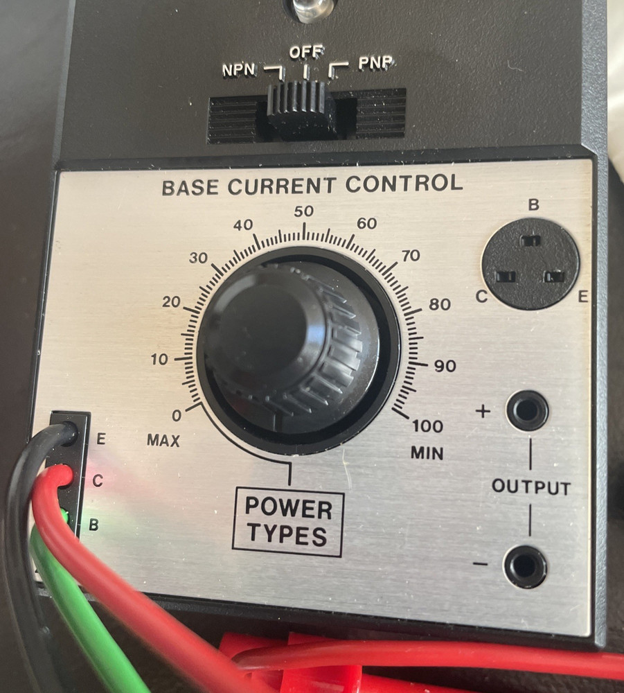 Micronta Dynamic Transistor Checker 22-025 With Original Box & Manual Works