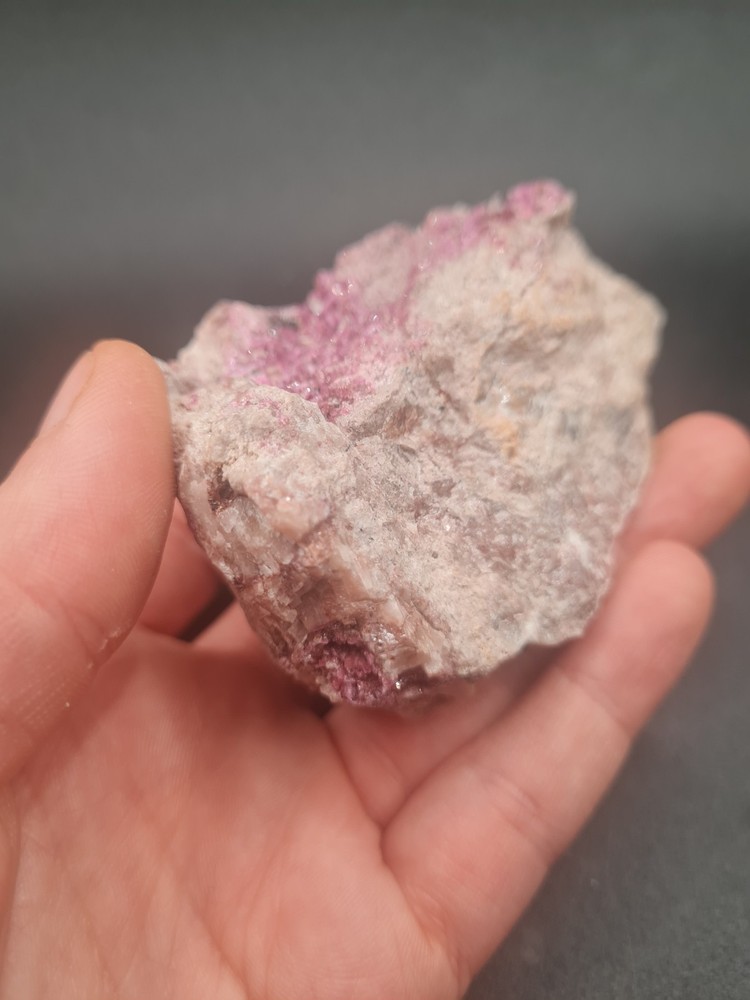 Cobalto Calcite Specimen, 218g, From Congo