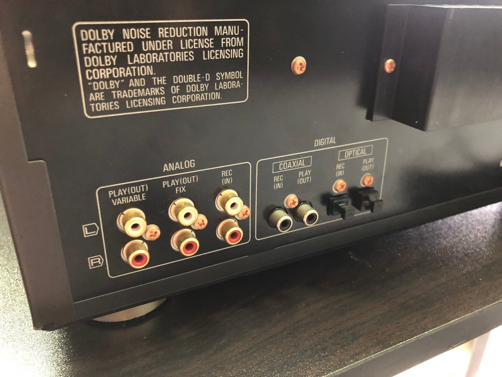 DCC Technics RS-DC10 Digital Compact Cassette Serviced with New Read Write Board