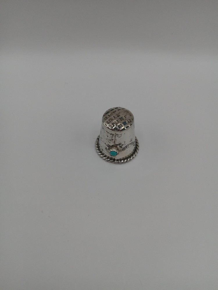 Sterling Native American Vintage Thimble