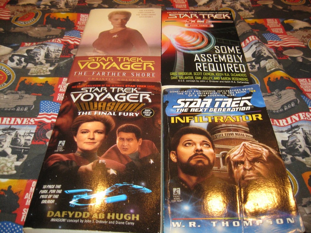 Star trek book lot #2