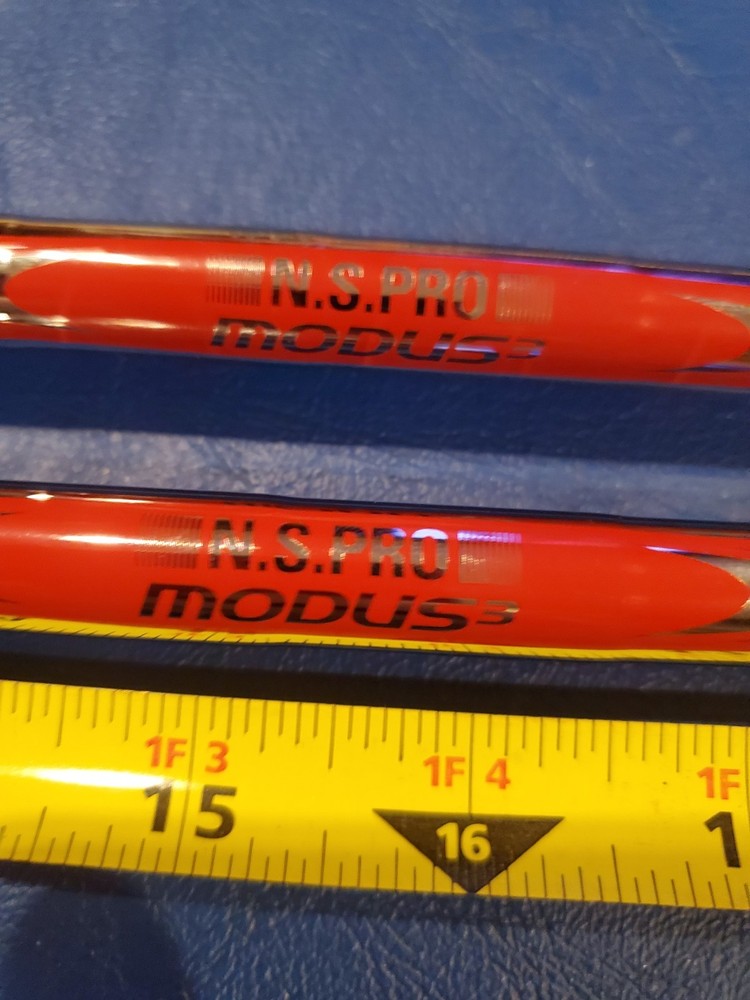 (2) N.S. Pro Modus 3 Flex S Flex R Low & Mid Trajectory Open Box New Read*