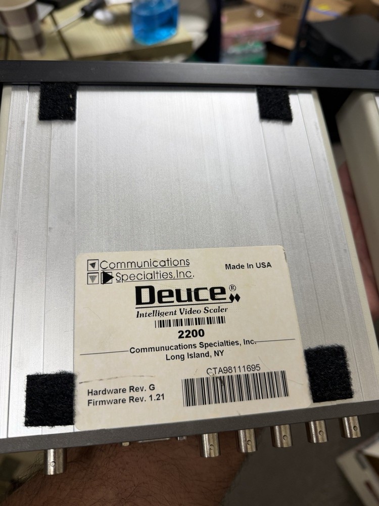 2! Deuce Intelligent Video Scaler Rackmount 2200