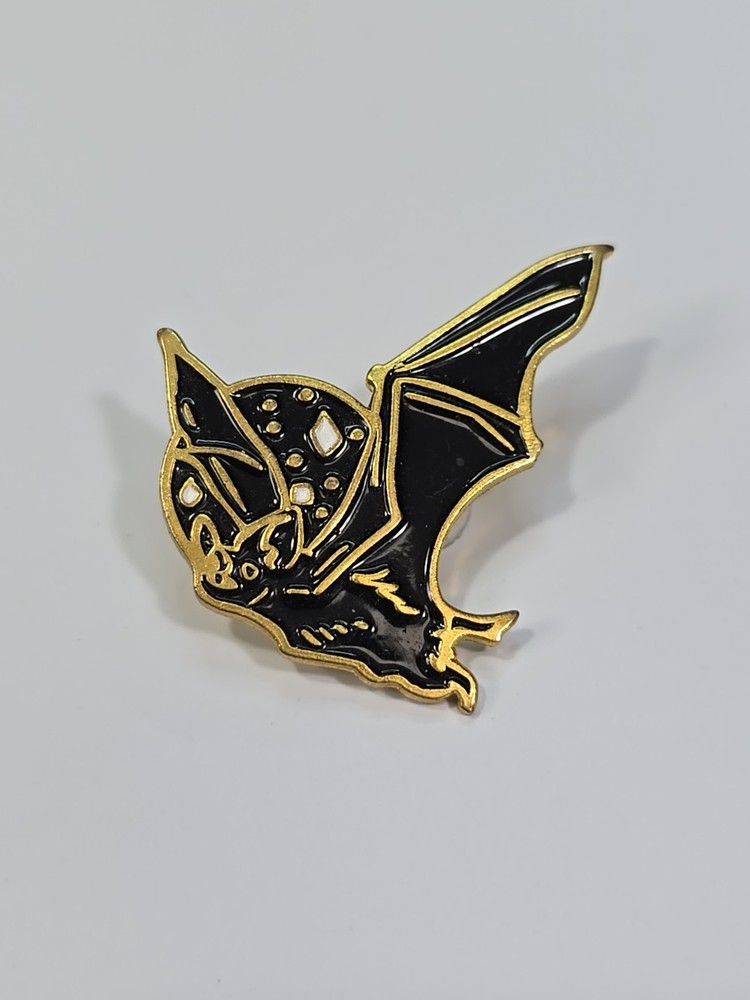 Black Bat Lapel Pin