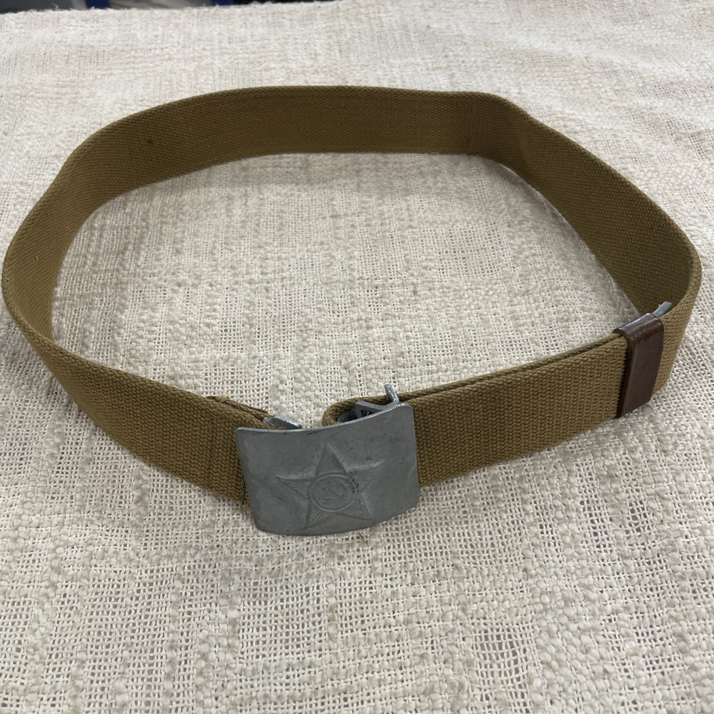 USSR Soviet Army Uniform Soldier Webbing Belt