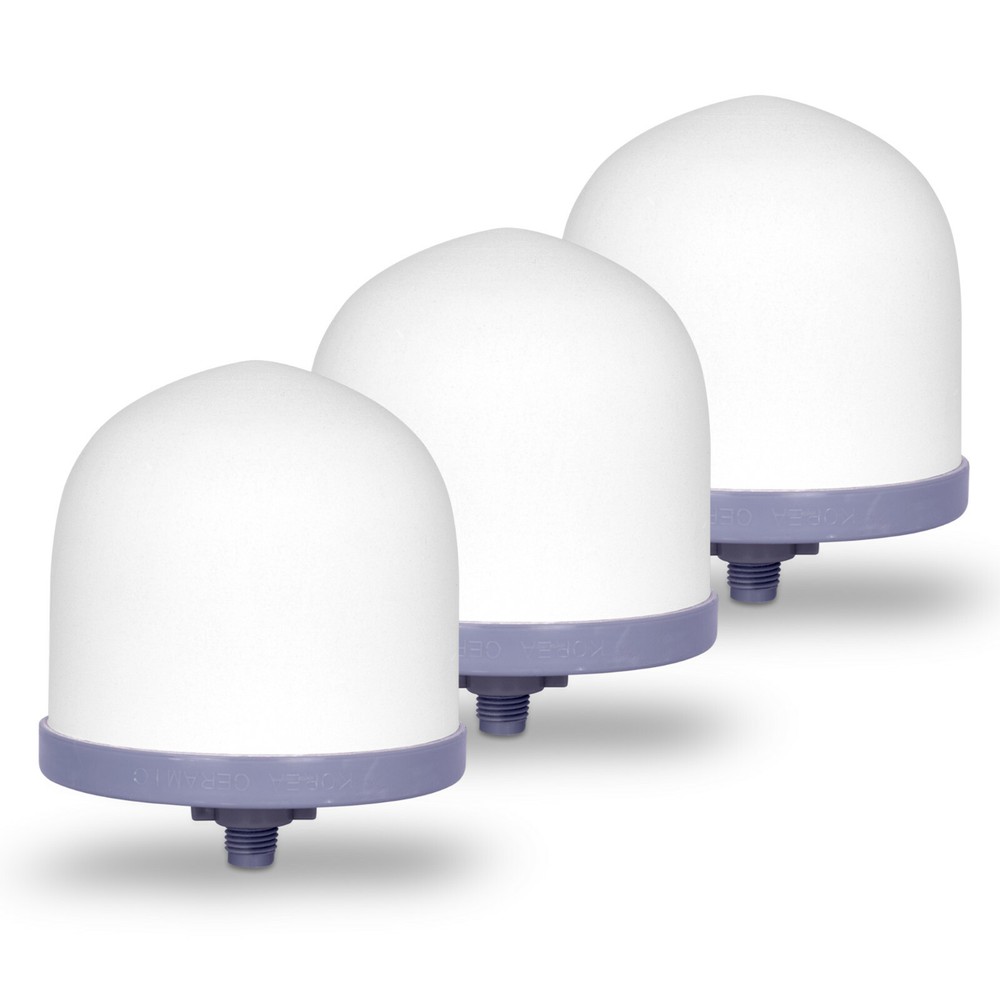 Replacement Ceramic Dome Water Filter 0.2 to 0.5 micron for Zen Systems 3 Pack