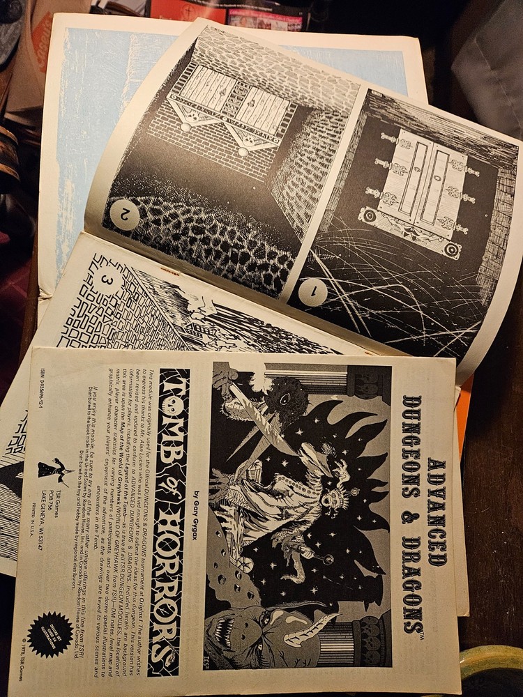 Advanced Dungeons & Dragons Booklets S1 1978 S2 1980 S3 1981