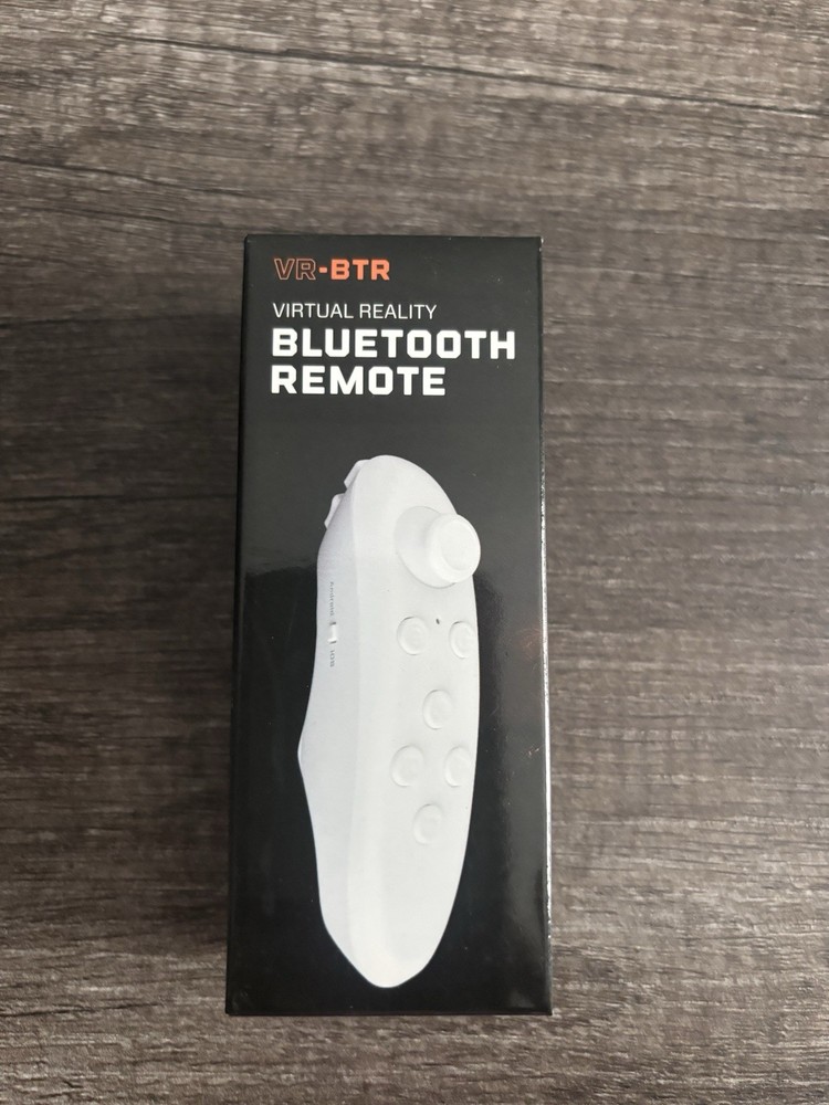 VR-BTR Virtual Reality Bluetooth Remote Controller White for Android/iOS
