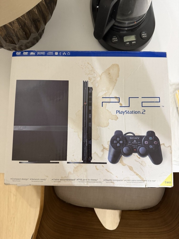 PS2 Slim Box and Manual Only