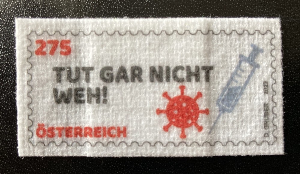 Austria 2022 Plaster Pandemic MNH Stamp