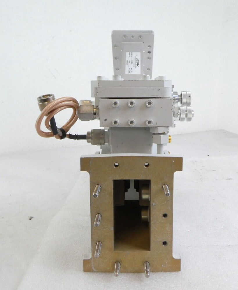 ASTeX C13477 Magnetron Waveguide Assembly D13604 with Adjustable Tuners Working