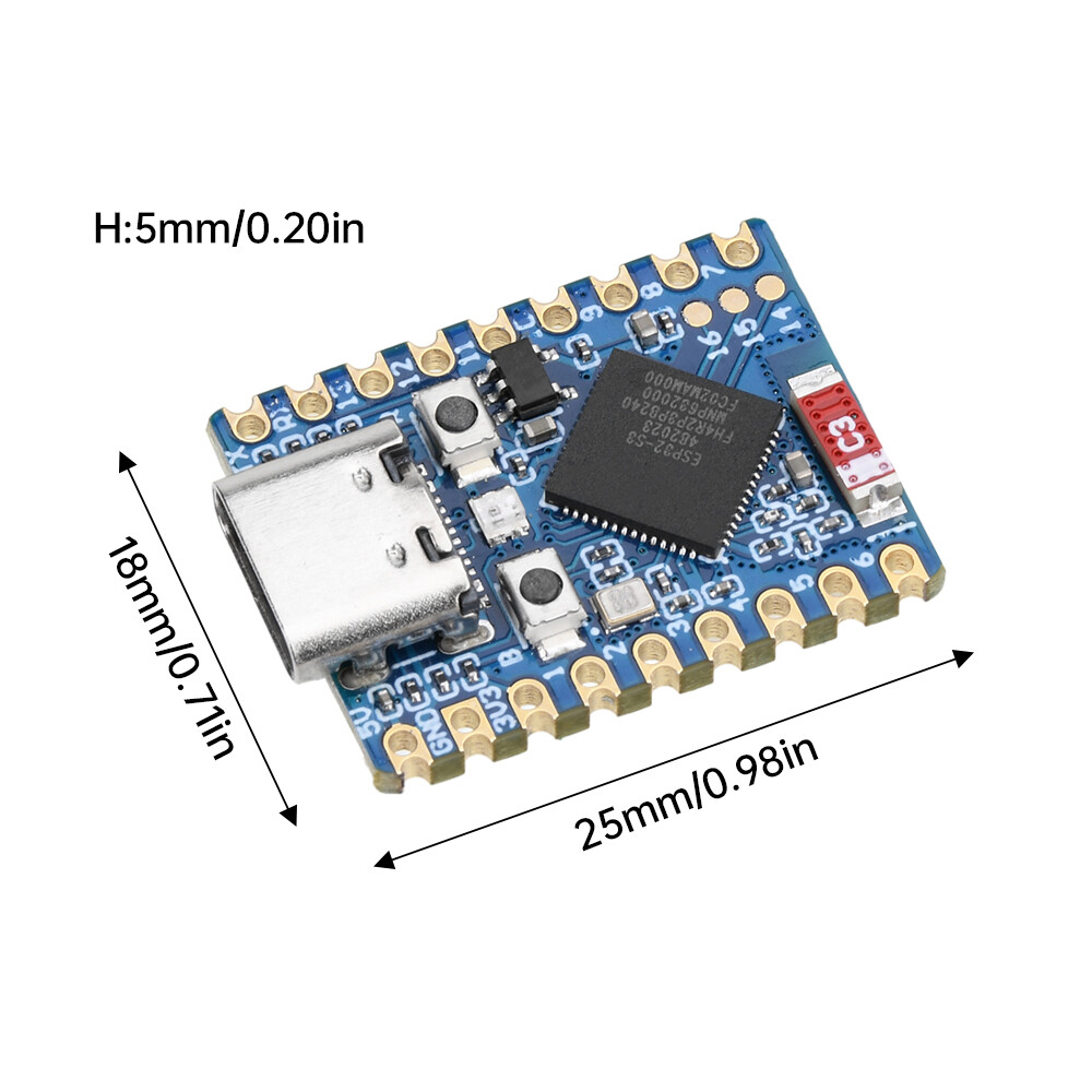 ESP32-S3 FH4R2 Dual Core Processor WiFi Bluetooth Development Board Module TypeC