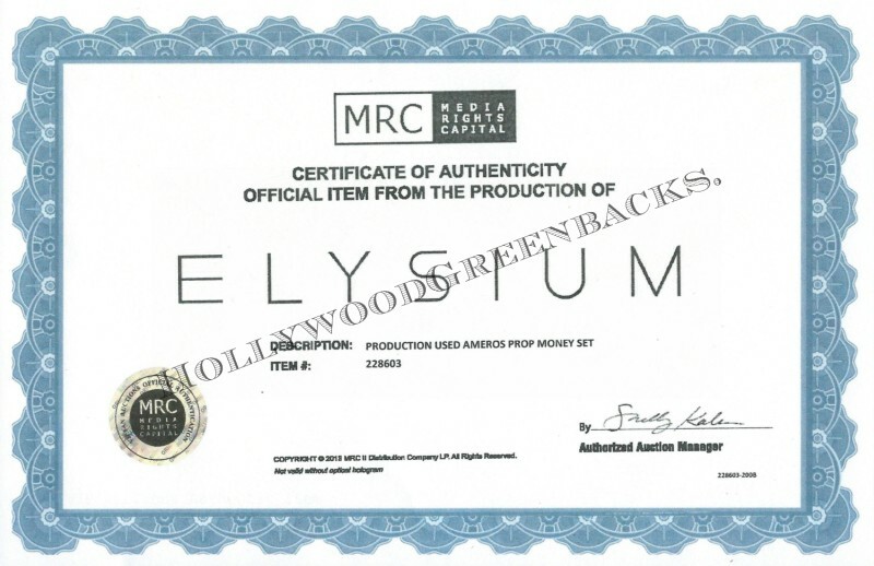 Elysium - 1000 Ameros Money