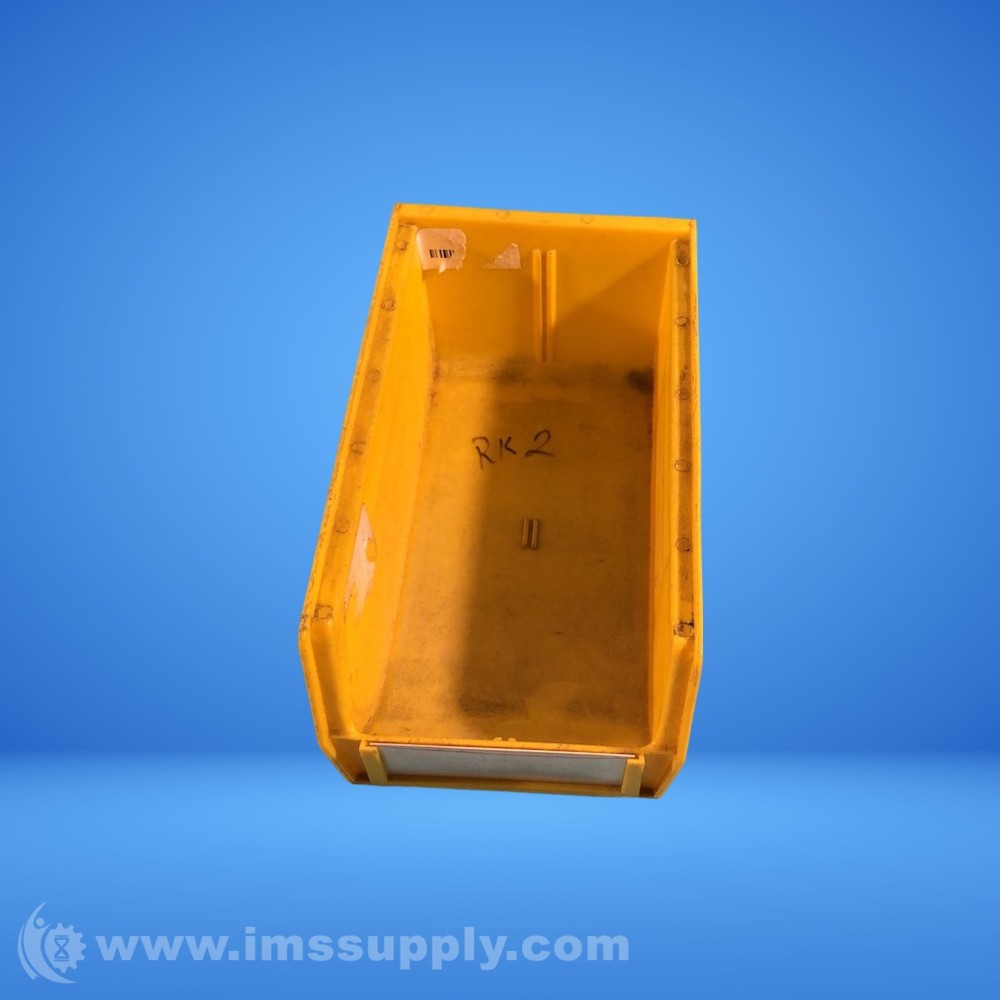 Quantum Storage Systems QUS220 Yellow Stackable Storage Bin USIP