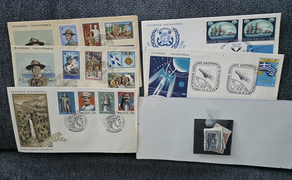 Huge! Greece, Hellenic, Greek Stamp Collection. ~~Must See~~