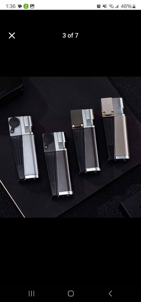 Smoking Pipe Lighter Creative Foldable Metal Lighter Pipe Combination Portable