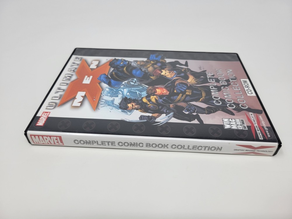 Ultimate X-Men Marvel Complete Comic Book Collection WIN PC MAC CD-ROM