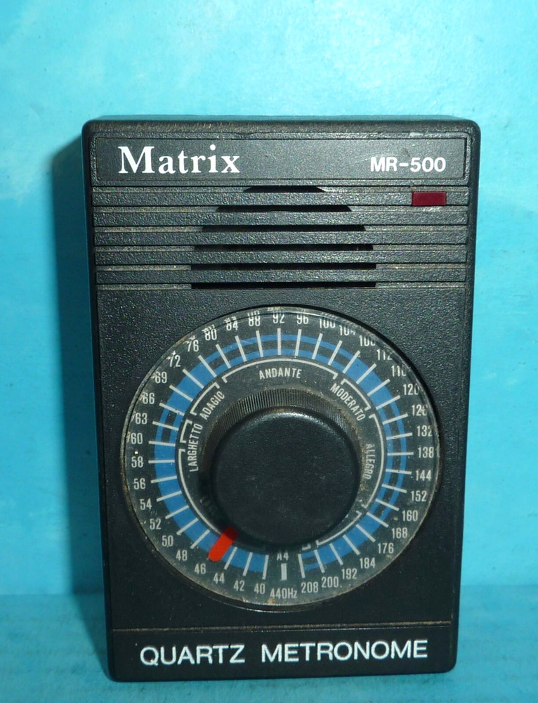 Matrix MR-500 Quartz Metronome Good Condition