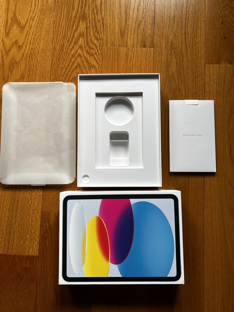 Apple iPad Box For 10th Generation 128GB Wifi EMPTY BOX ONLY