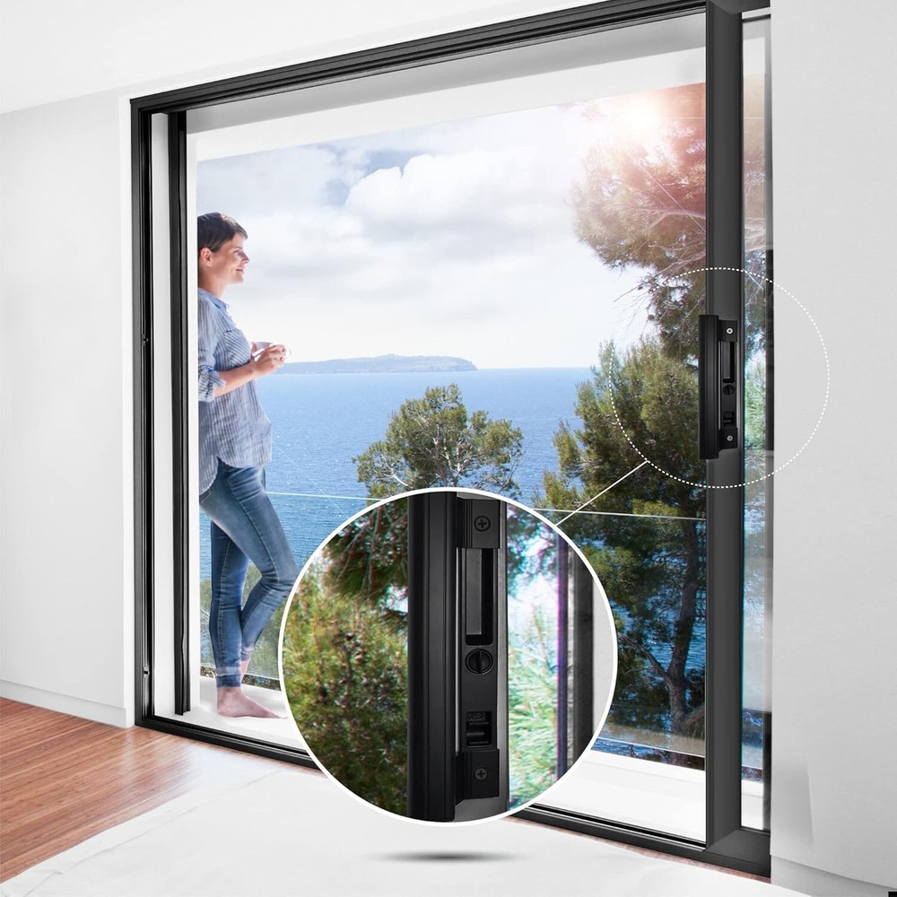 Sliding Door Pull - New Update Sliding Glass Door Pull Handle 6-5/8 In. Mounting